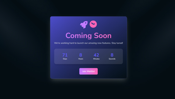 coming-soon Page